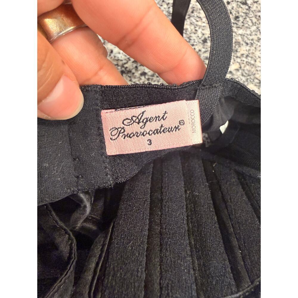 Agent Provocateur Black Cut-Out Underwire Bra – Size 3 - Picture 5 of 9